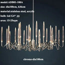 Elegant crystal designer wall light for interiors