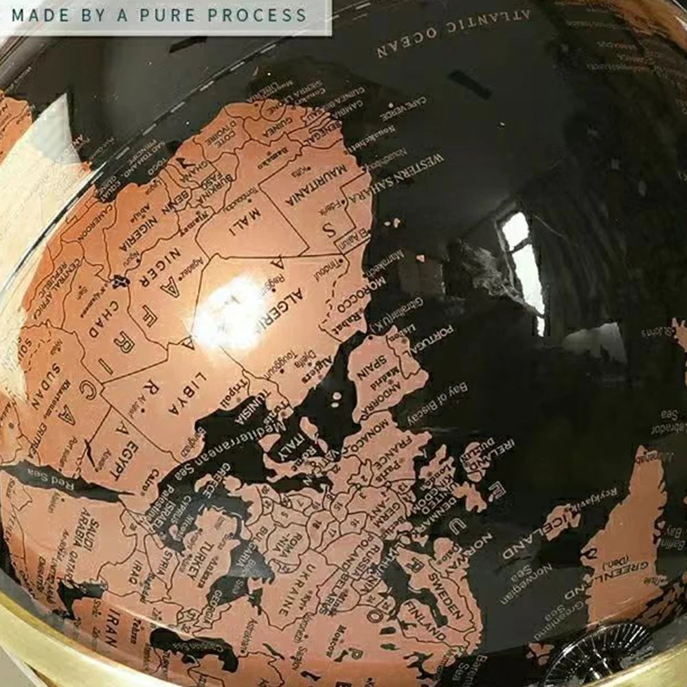 decorative globe for learning and exploring the world - vue 5 sur 10