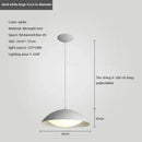 Modern minimalist iron pendant light for interiors