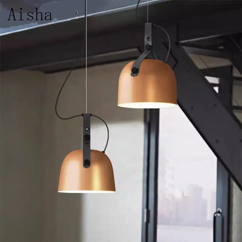 Minimalist Nordic pendant light for restaurant and bar - vue 3 sur 9