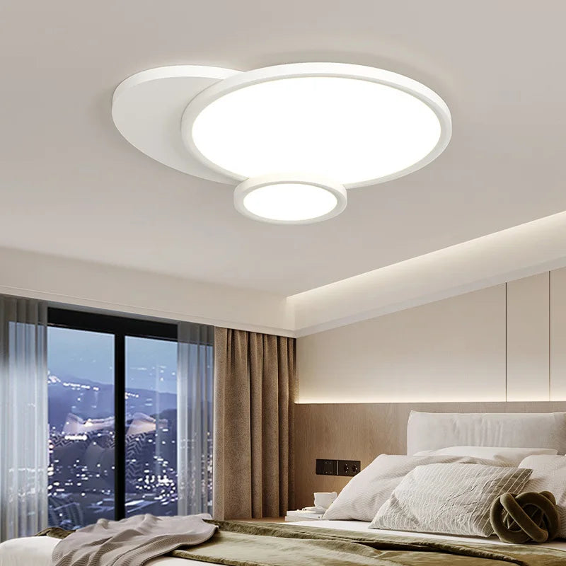 Creative recessed full spectrum LED living room lamp