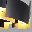 Metal pendant light with adjustable cord