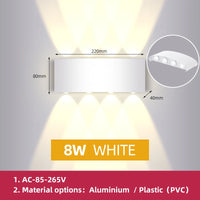 Outdoor LED wall light waterproof decorative garden lamp