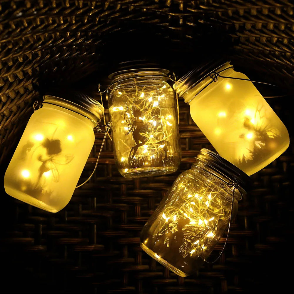 Fairy solar lantern for garden and terrace