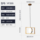 Modern metal pendant light for bar, restaurant and shop