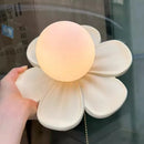 Flower wall light for modern princess bedroom