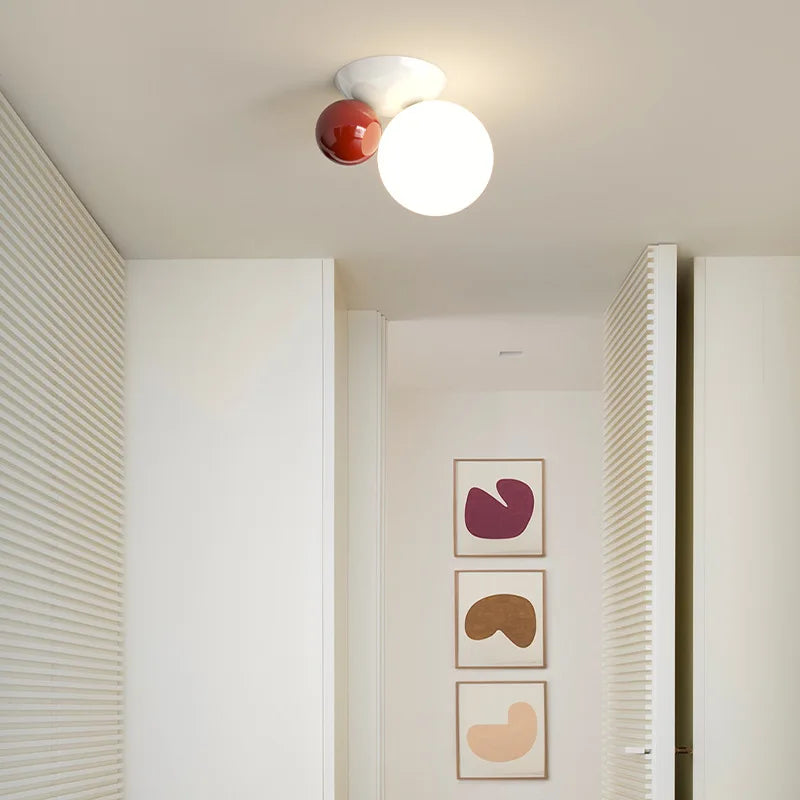 Simple bedside lamp for hotel and staircase ceiling - vue 4 sur 9