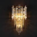 Modern crystal wall light nordic luxury for elegant interiors