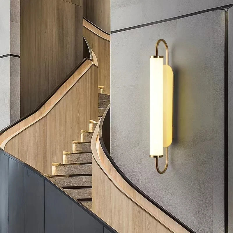 Modern acrylic LED wall light for indoor decor