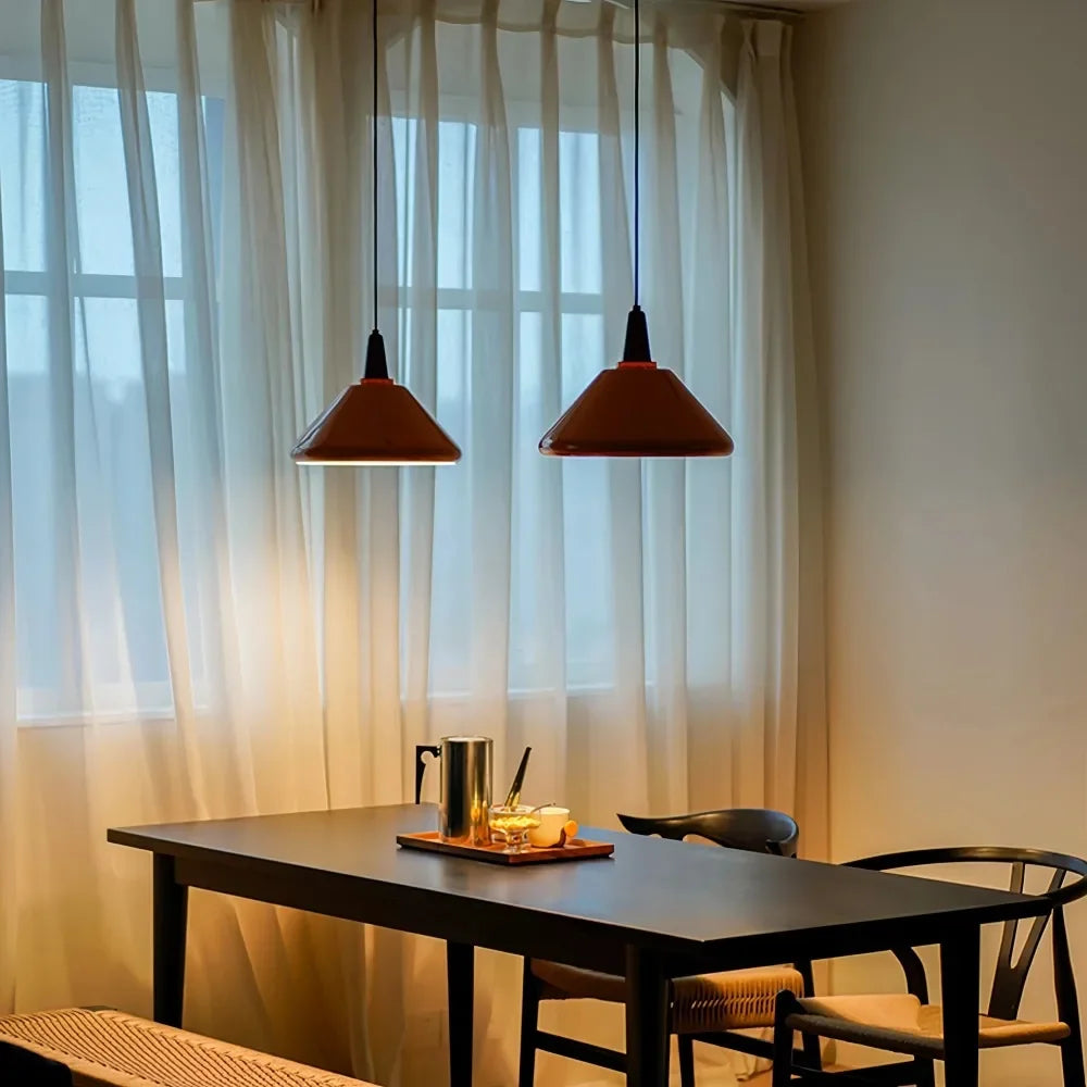 Modern macarone led chandelier for stylish interiors - vue 3 sur 8