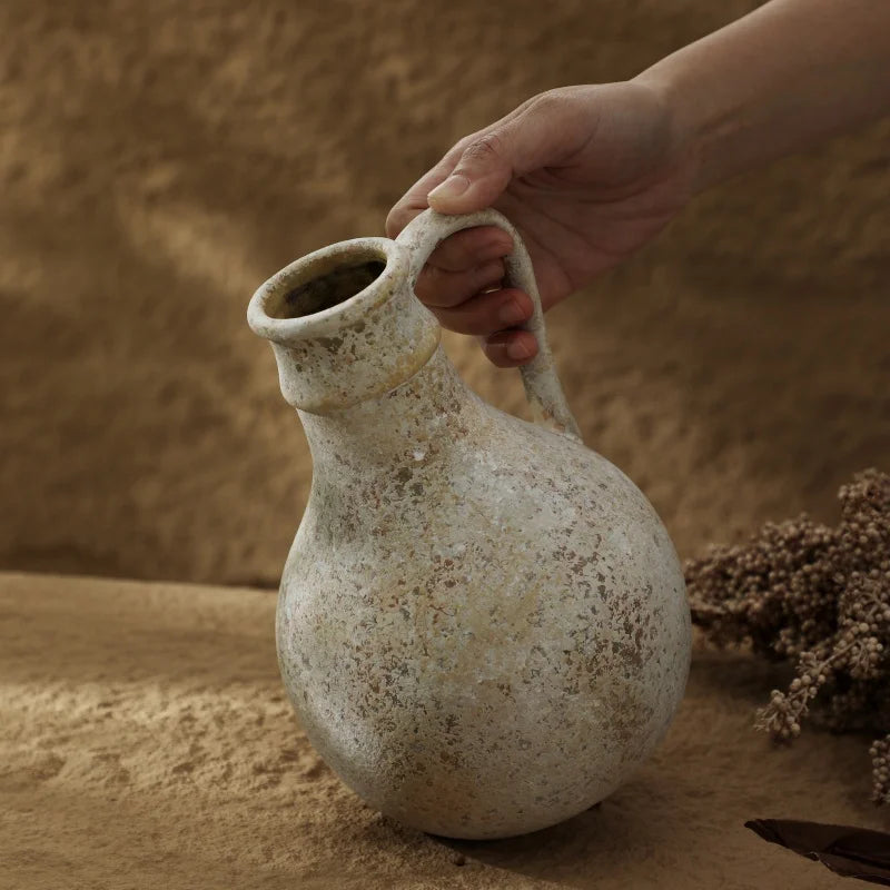 retro and nostalgic ceramic vases for interior decoration
