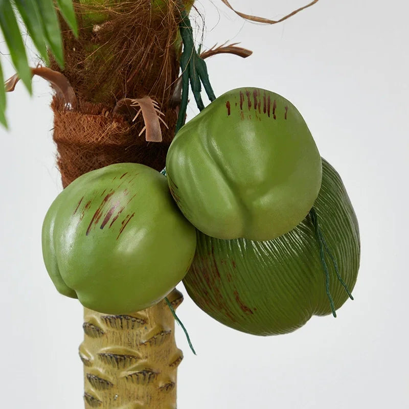 Artificial coconut tree large green plant for interior decoration