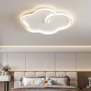Scandinavian cloud ceiling light with optional dimming and remote control