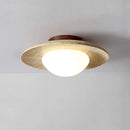 Japanese wabi sabi natural stone ceiling light
