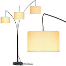 Minimalist American rotating LED floor lamp