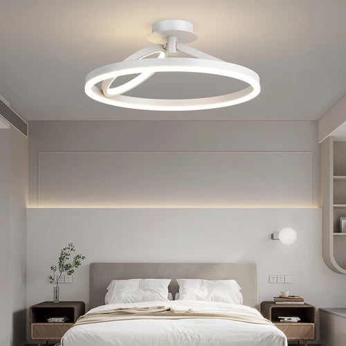 Minimalist LED pendant light for modern home decor - vue 6 sur 12