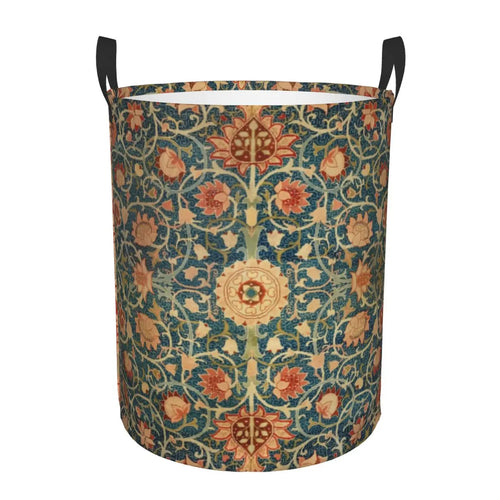 floral foldable laundry basket for baby toy storage - vue 28 sur 30