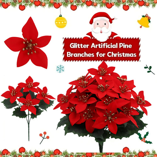 Artificial flower bouquet for Christmas and weddings 2025 - vue 3 sur 10