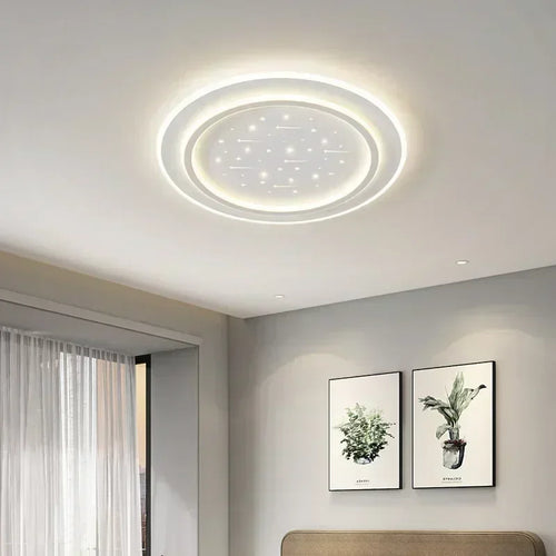Modern LED ceiling light for elegant interior decoration - vue 3 sur 11