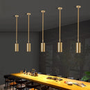 Pole-mounted spotlight for shops and nail salons