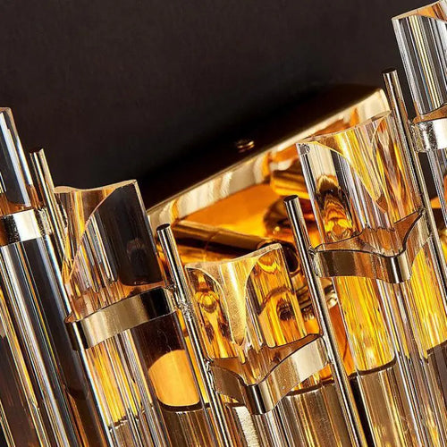 Modern crystal wall light nordic luxury for elegant interiors - vue 6 sur 7