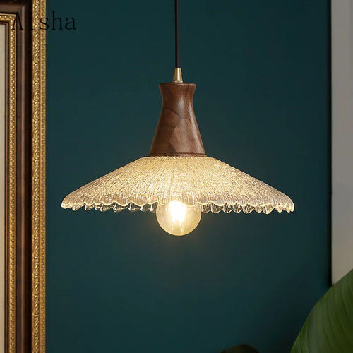 Vintage copper pendant light French style for restaurant and bar - vue 2 sur 7