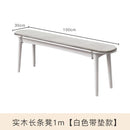 elegant and versatile bench for a refined and comfortable interior