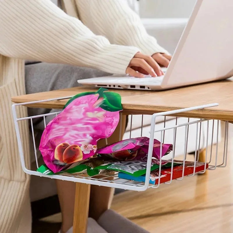 multifunctional storage basket for kitchen and office - vue 3 sur 12