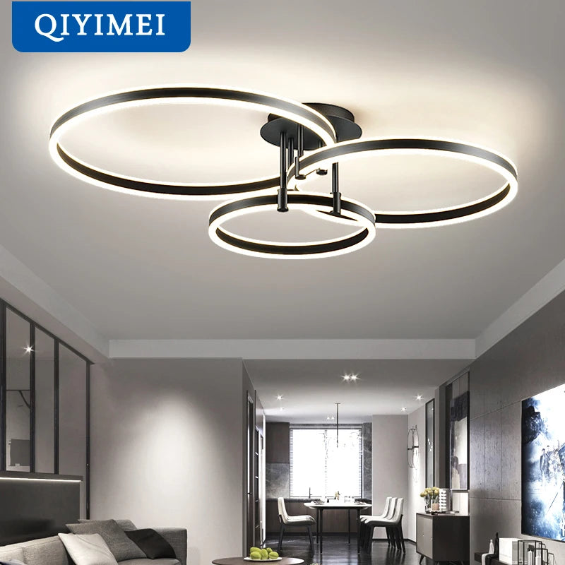 acrylic led chandelier with up and down lights