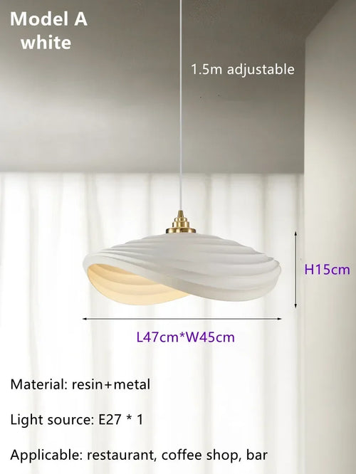 Modern Nordic designer art pendant for interior decoration - vue 17 sur 18