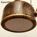 Modern iron pendant light for industrial decor