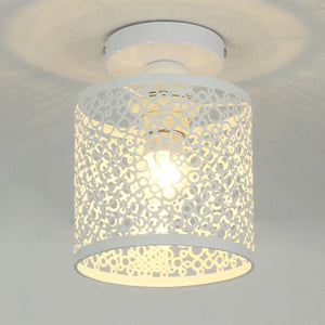 Modern retro edison style metal pendant light