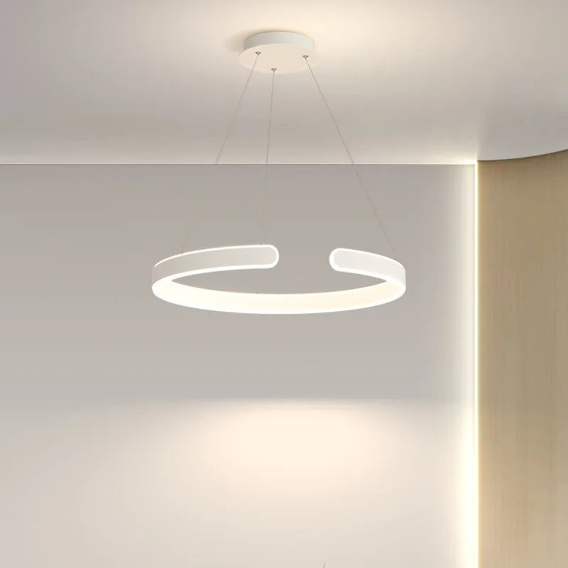 Modern Scandinavian chandelier for elegant indoor lighting - vue 4 sur 6