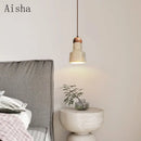 Retro stone pendant light for elegant interiors
