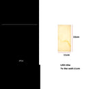 Art deco marble waterproof wall light for indoor and outdoor