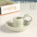 Nordic ceramic candle holder for elegant home décor