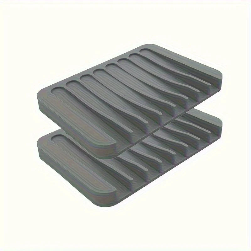 self-draining silicone soap dish to keep soap dry - vue 10 sur 12