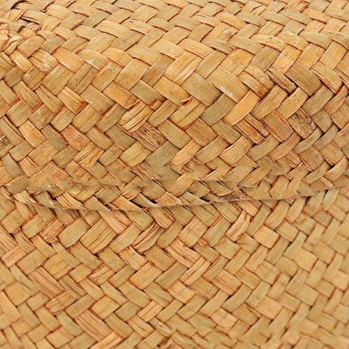 Handmade wicker storage basket for snacks and flowers - vue 4 sur 8