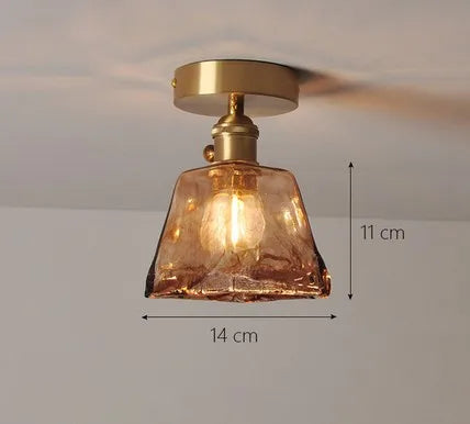 Modern glass ceiling light for bright indoor and outdoor spaces - vue 29 sur 30
