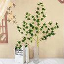 Artificial maple leaf branches for autumn interior decor