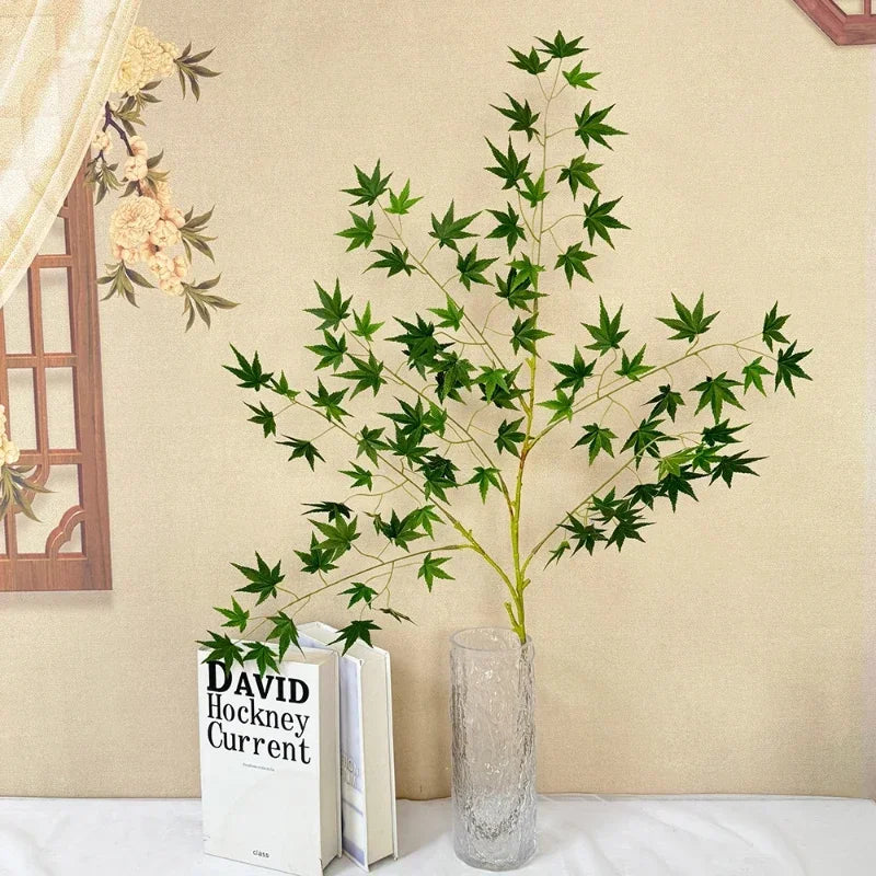 Artificial maple leaf branches for autumn interior decor - vue 3 sur 8