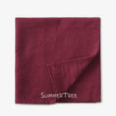 Set of washed cotton Mediterranean style napkins