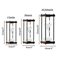 Elegant retro hourglass for decoration and relaxation