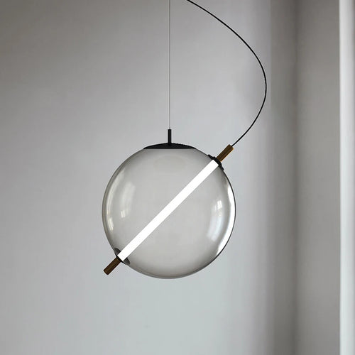 Creative glass pendant light for modern and elegant lighting
