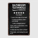 retro metal sign for fun wall decor