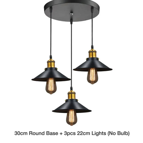 Modern LED metal chandelier with vintage suspension - vue 13 sur 13