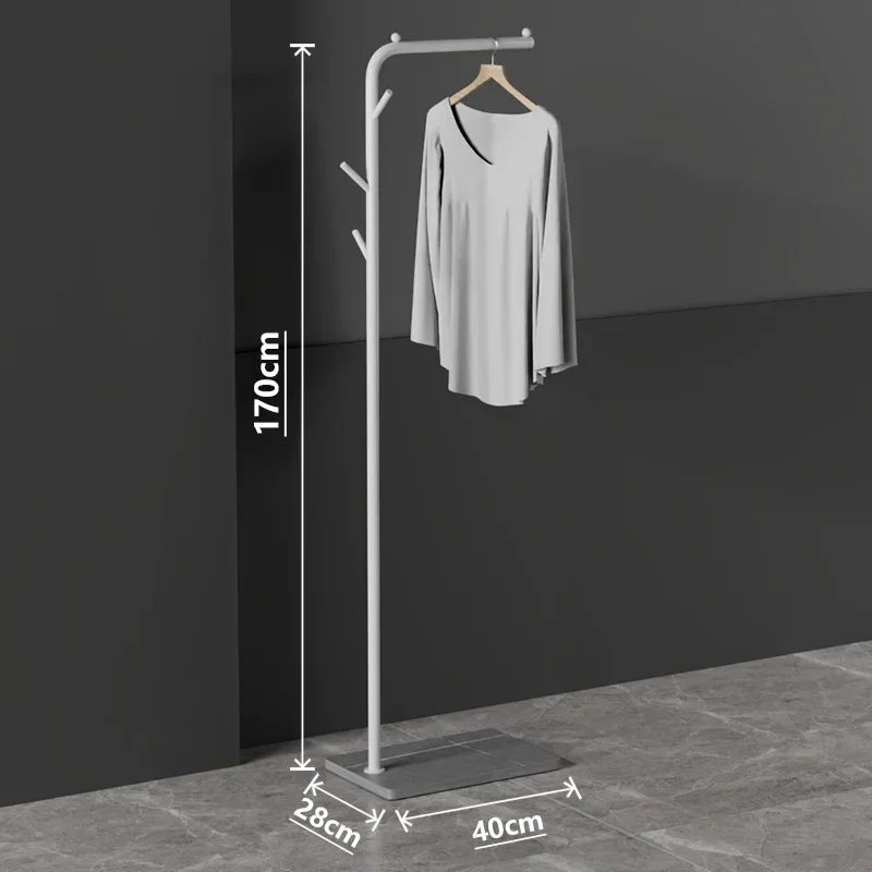 lightweight and modern Nordic clothes rack for stylish storage - vue 21 sur 41