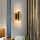 Modern gold chrome wall light