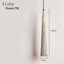 Decorative LED cement pendant light for modern lighting