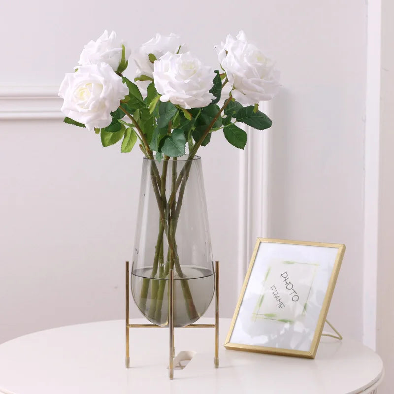 Premium artificial rose bridal bouquet for weddings and gifts